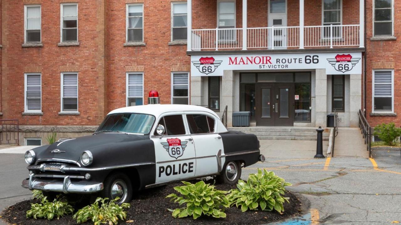 Hotel Historique Et Manoir Route 66 Saint-Victor Exteriér fotografie